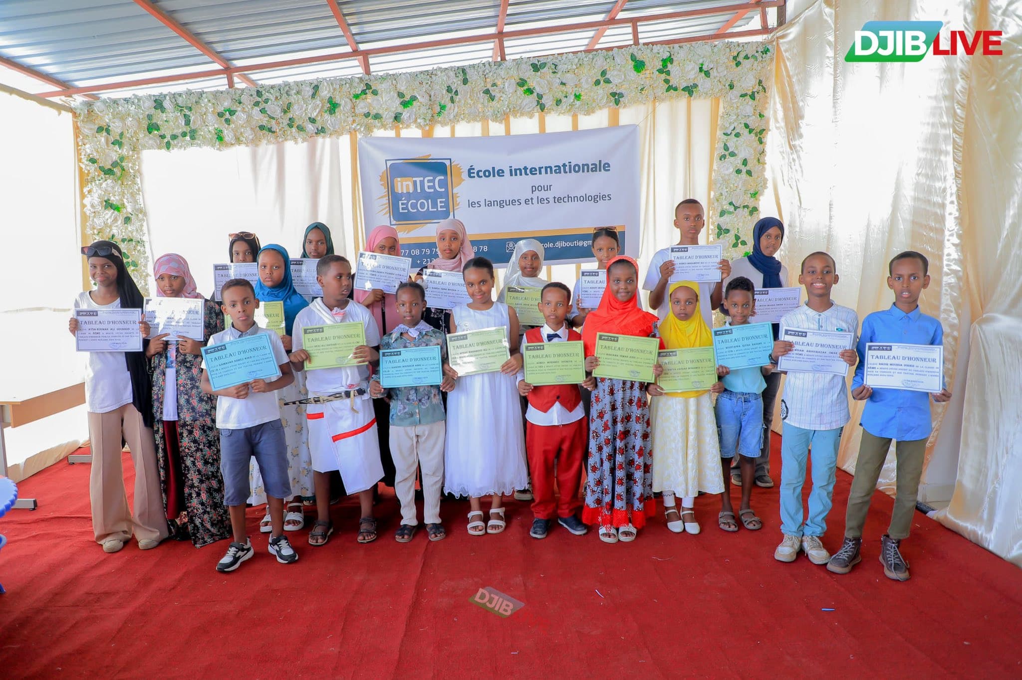 Remise de certificats